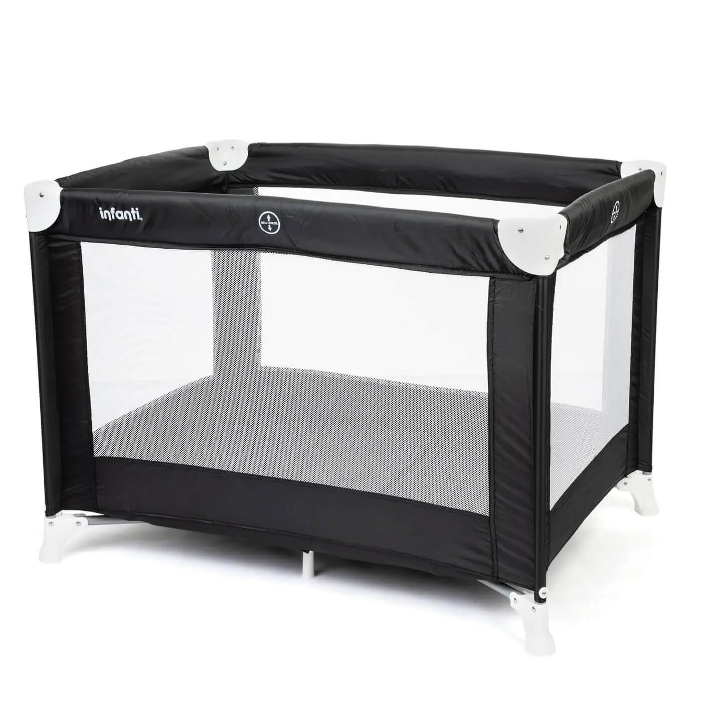 לול קמפינג מתקפל Luna Quick Fold שחור Infanti
