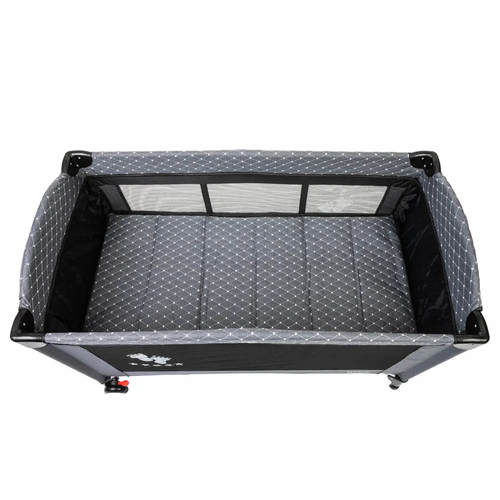 לול קמפינג ועריסה מתקפל Platinum Quick Fold אפור Infanti