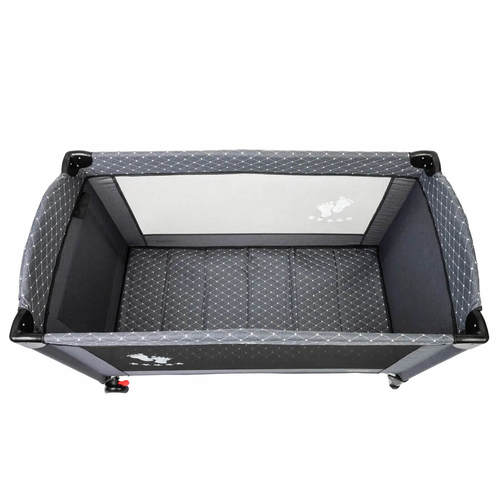 לול קמפינג ועריסה מתקפל Platinum Quick Fold אפור Infanti