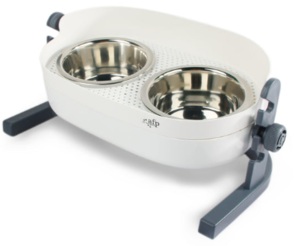 סטנד צלחות אוכל מהודר ומתכוונן 200 מ"ל - All For Paws 3 In 1 Elevated Double Diner Dog & Cat Bowls