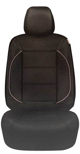 MOTORTREND CUSHION LEATHERETTE FRONT SEAT COVER