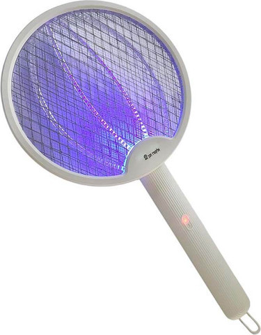 מחבט וקטלן יתושים נטען 2 ב־1 עם מעמד וטעינת USB דגם EL-1021 – אלקטרו חנן