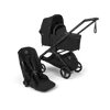 עגלת תינוק דרגונפליי פלוס + Bugaboo Dragonfly Plus - שלד שחור | בד שחור | גגון שחור מידנייט