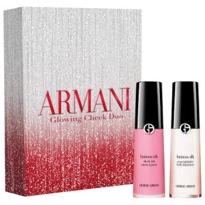 מארז סומק והיילייטר של ארמאני Armani Beauty Glowing Cheek Liquid Blush & Highlighter Gift Set