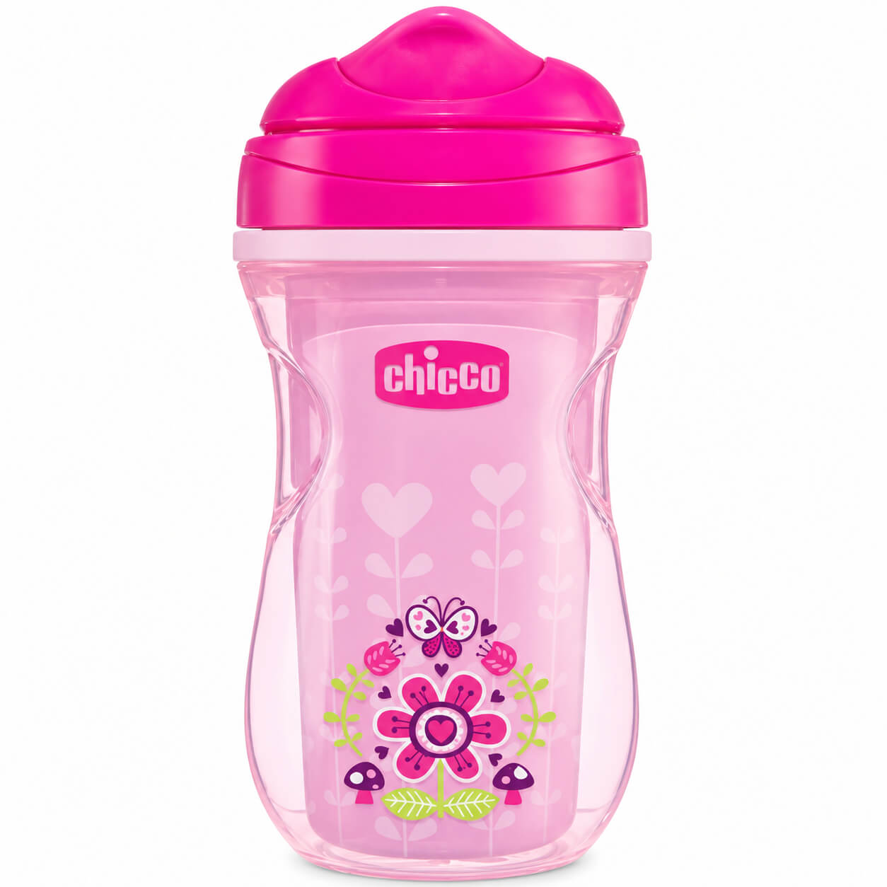 כוס שתייה ספורטיבית Active Cup ורוד Chicco