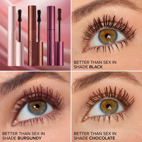 מסקרה טופייסד Too Faced Better Than Sex Burgundy Mascara