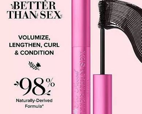 מסקרה מנפחת ומאריכה טופייסד Too Faced  Naturally Better Than Sex Lengthening and Volumizing Mascara