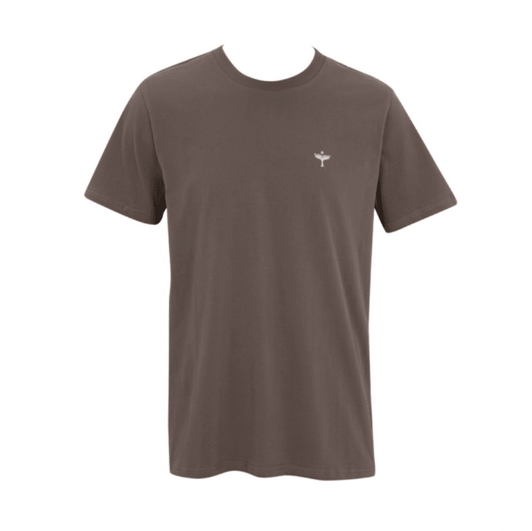 טי-שירט Print Cotton Jack - חום