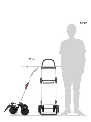 עגלת קניות 4 גלגלים מתקפלת Rolser I-Max Wild – מנומר