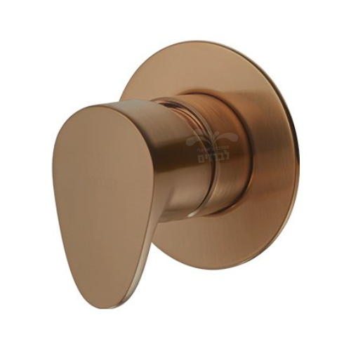 ידית + כיסוי עדין לאינטרפוץ 3 דרך חמת WAVE 308381 הסדרה החדשה! | נחושת מוברש F20S