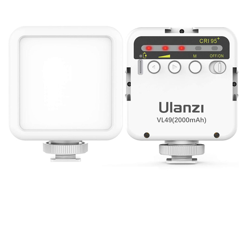 פנס מגנטי LED מגנטי נייד למצלמה ולנייד Ulanzi VL49 RGB 6W