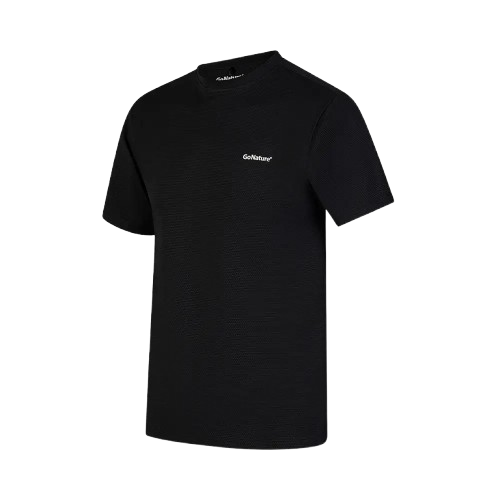 חולצת דרייפיט קצרה לגברים GN Patagonia שחורה – GoNature