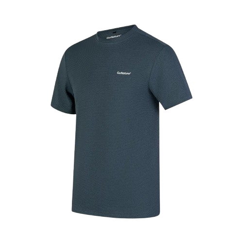 חולצת דרייפיט קצרה לגברים GN Patagonia כחולה כהה – GoNature