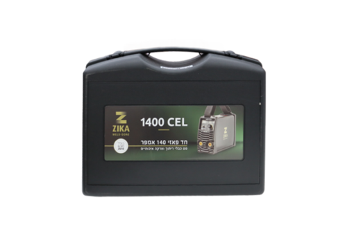 רתכת אינוורטר ZIKA 1400-CEL | 140A, MMA/TIG ותמיכה בצלולוזה