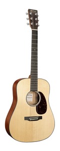 גיטרה אקוסטית מוגברת שמאלית + נרתיק MARTIN DJRE LH Satin Spruce / Sapele