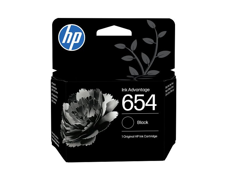 מחסנית Ink Advantage מקורית בשחור HP 654 (7FP39UE)