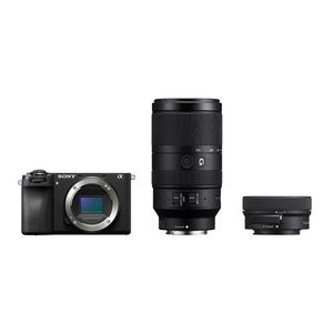 קיט מצלמה ועדשות Sony a6700+16-50mm+75-300mm - רשמי