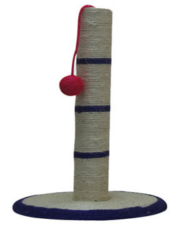 עמוד גירוד עם פונפון לחתולים