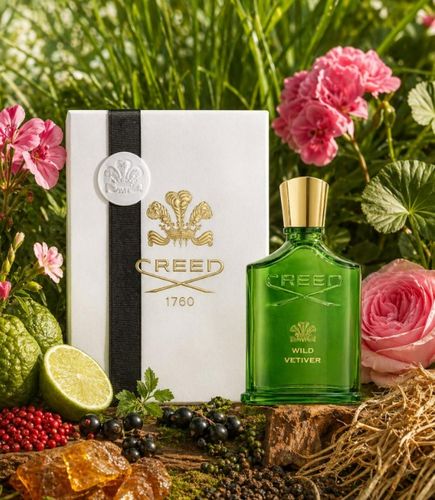 בושם יוניסקס Creed Wild Vetiver EDP 50 ml