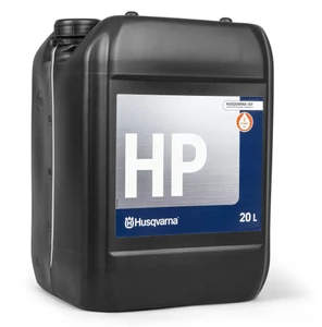שמן מנוע 2 פעימות מקצועי Husqvarna HP בנפח 20 ליטר - להפחתת פיח ובלאי במנועים בעבודה מאומצת