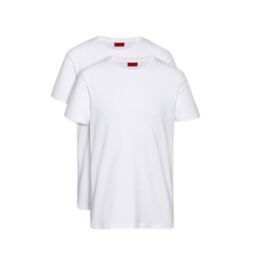 מארז 2 חולצות HUGO מידות S-XXL לגברים במארז לבן