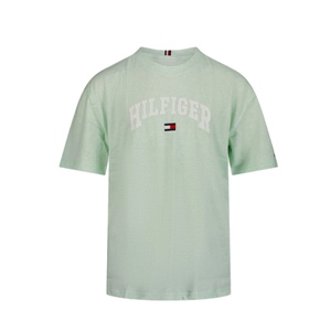 חולצה TOMMY HILFIGER מידות 2-16 לילדים בגוון מנטה