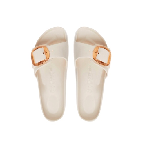 כפכף BIRKENSTOCK MADRID BIG BUCKLE לבן מידות 36-41 לנשים - מבט צד