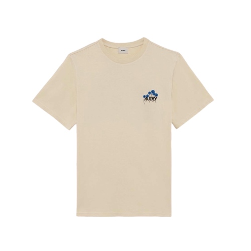 חולצה AUTRY מידות M-XL לגברים בגוון שמנת