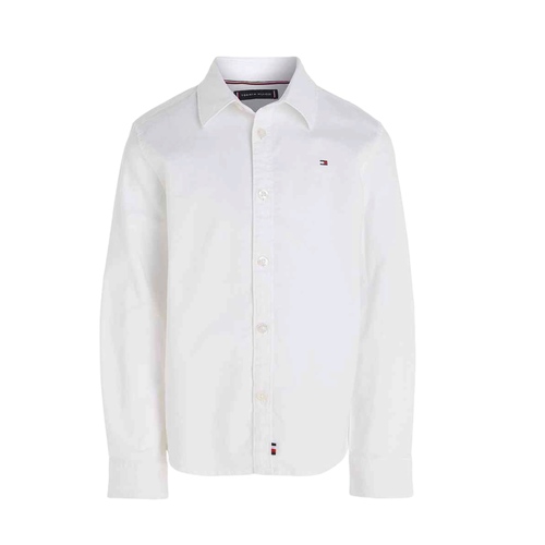 חולצה מכופתרת TOMMY HILFIGER מידות 6-9 חודשים עד 16 שנים לילדים בגוון לבן