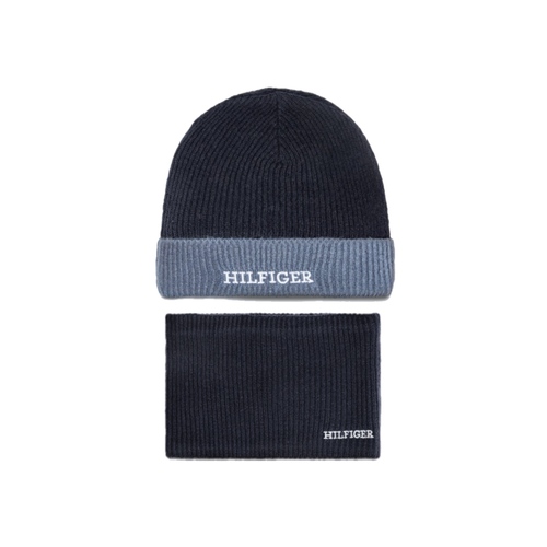 מארז TOMMY HILFIGER כובע גרב וחם צוואר לילדים