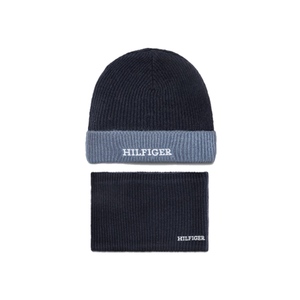מארז TOMMY HILFIGER כובע גרב וחם צוואר לילדים
