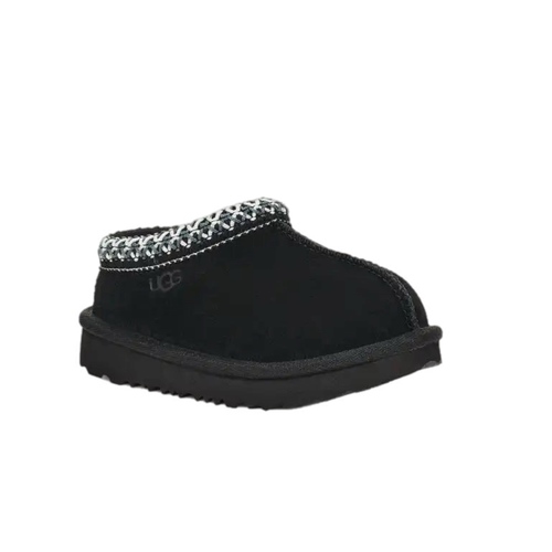 כפכף UGG טאזמן שחור מידות 22-30 לילדים - מבט צד