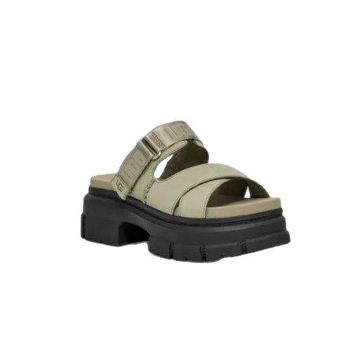 כפכף UGG ASHTON SLIDE ירוק זית מידות 36-41 לנשים