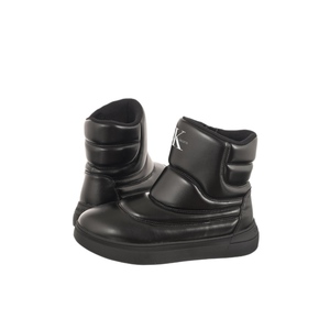 מגף CALVIN KLEIN מידות 28-39 לילדים בגוון שחור מרופד