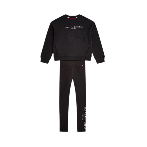 חליפת טייץ TOMMY HILFIGER שחורה מידות 12M-16T לילדים