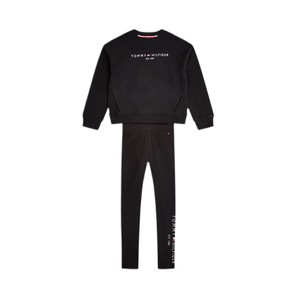 חליפת טייץ TOMMY HILFIGER שחורה מידות 12M-16T לילדים