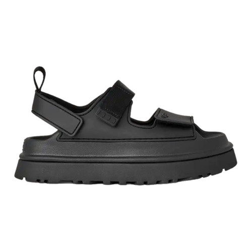 סנדל UGG גולדנגלואו שחור מידות 36-40 לנשים - מבט צד