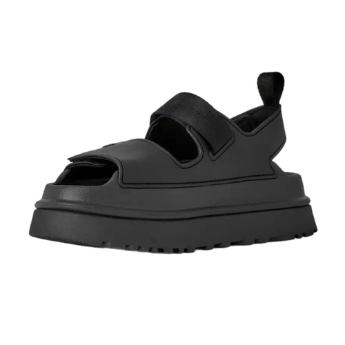 סנדל UGG גולדנגלואו שחור מידות 36-40 לנשים - תקריב
