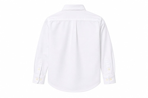 חולצה POLO RALPH LAUREN מידות 2-20 לילדים בגוון לבן - מכופתרת - מבט צד