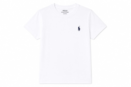 חולצה POLO RALPH LAUREN מידות 2-20 לילדים בגוון לבן