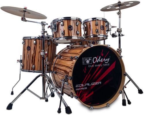 פלור טם 14 אינץ' / 13 אינץ' בצבע Pure Natural Trees מסדרת Equalizer Lacquer מבית Odery-(Brazil)