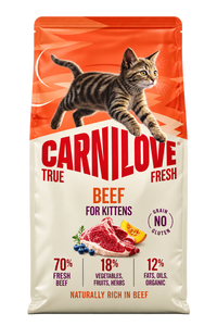קארנילאב TF חתול קיטן בקר 6 ק"ג Carnilove True Fresh