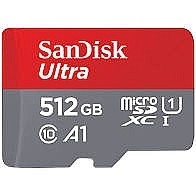 כרטיס זיכרון | SanDisk microSD בנפח | 512GB UL C10 UHS-I