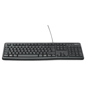 מקלדת חוטית | Logitech K120 | USB שחור
