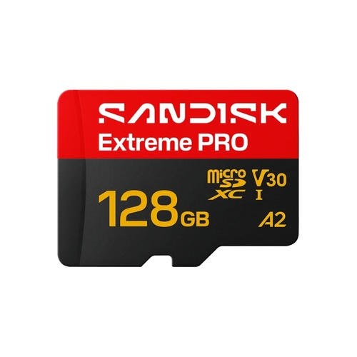 כרטיס זיכרון דגם | Extreme PRO microSDXC UHS-I | 128GB מבית SanD
