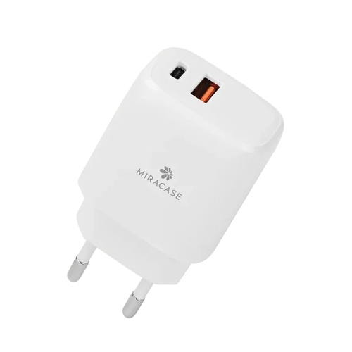 מטען קיר | 25W עם כבל universal דגם MWC25PQ מבית MIRACASE