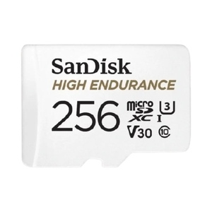 כרטיס זיכרון | SanDisk High Endurance microSD בנפח | 256GB