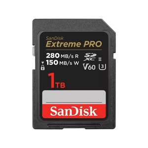 כרטיס זיכרון | SanDisk Extreme PRO SDXC UHS-II V60 | 280MB s בנ