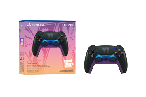 הזמנה מוקדמת - שלט DualSense GTA 6 PS5 שחור  מהדורה מיוחדת