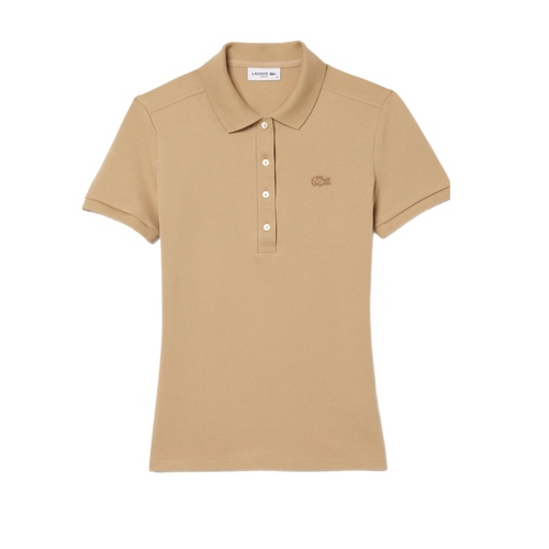 חולצה LACOSTE מידות XS-XL לנשים בגוון חום